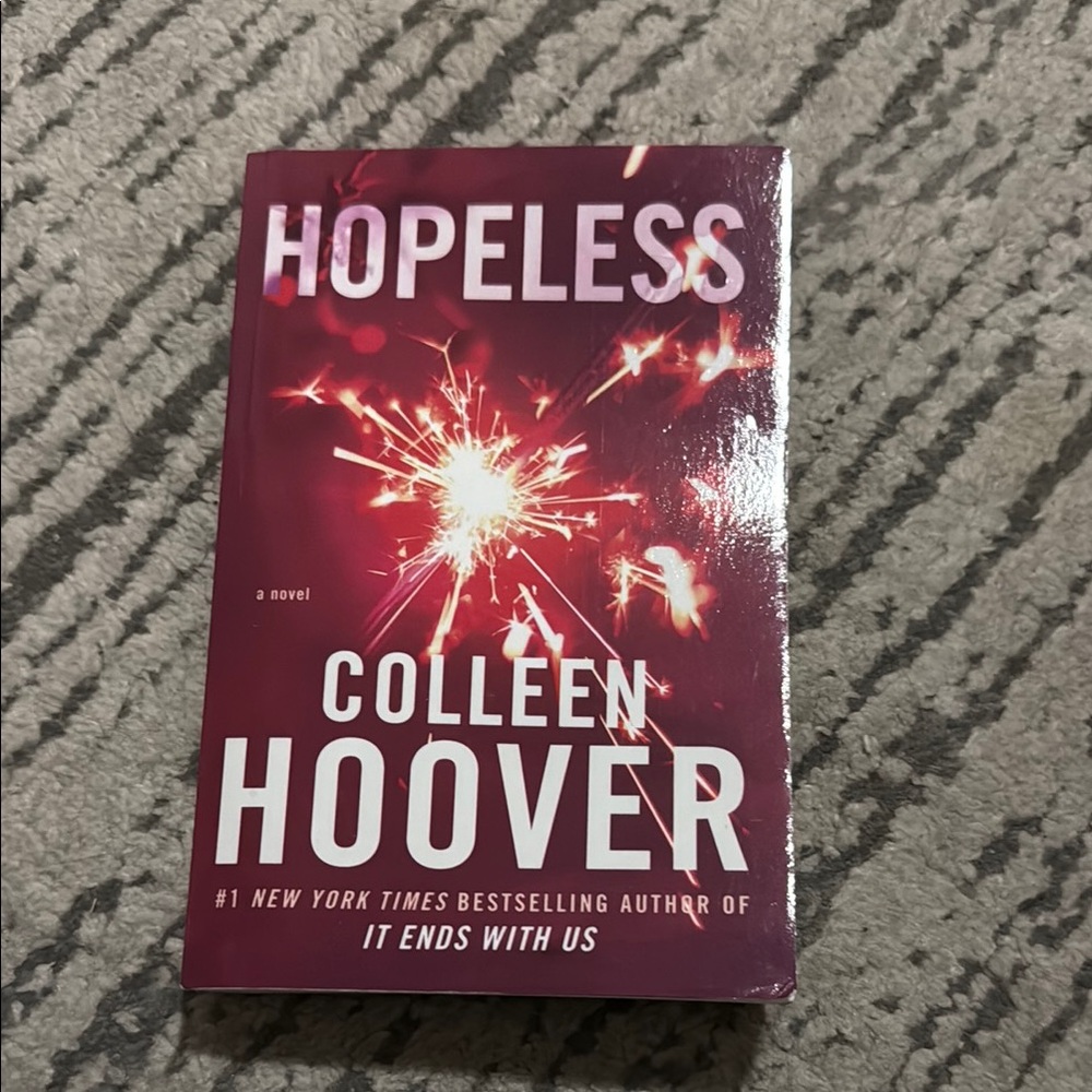 Hopeless by Colleen Hoover Book